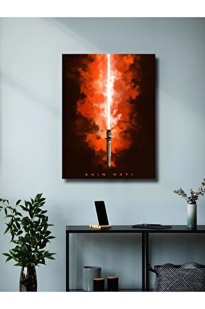 Shin Hati, Starwars Işın Kılıcı Koleksiyon, Film ve Karakter Özel Tasarım Poster Serisi