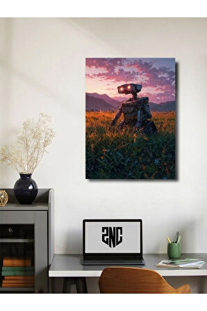 Wall-E - Film & Dizi Posterleri, Özel Tasarım Kağıt Poster, Duvar Sanatı