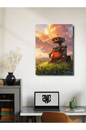 Wall-E - Film & Dizi Posterleri, Özel Tasarım Kağıt Poster, Duvar Sanatı