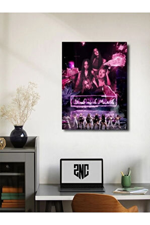 Black Pink - Müzik & Grup Posterleri, Özel Tasarım Kağıt Poster, Duvar Sanatı