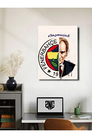 ATATÜRK - Önemli Kişiler, Tarihi Kişiler, Özel Tasarım Kağıt Poster, Duvar Sanatı