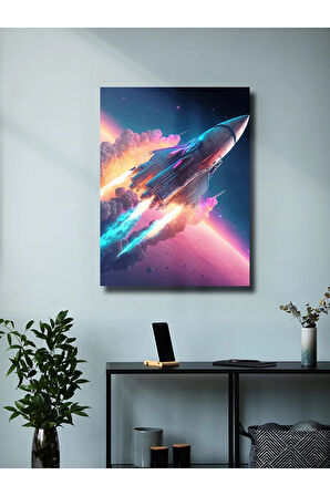 Uzay Teması Özel Tasarım Kağıt Poster, Eşsiz Tasarım Tarih, Mitoloji, Karakter Posterleri,