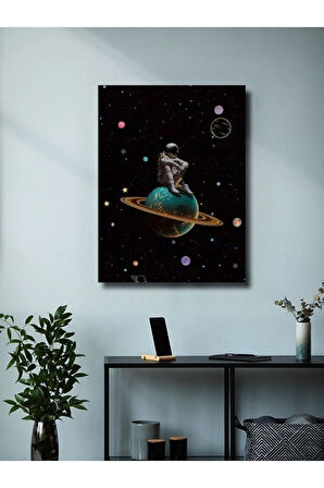 Uzay Teması Özel Tasarım Kağıt Poster, Eşsiz Tasarım Tarih, Mitoloji, Karakter Posterleri,