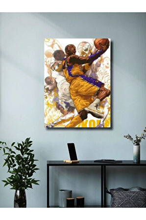 Kobe Bryant - La Lakers - Basketbol, Spor Posterleri, Takım Posterleri Özel Tasarım Kağıt Poster