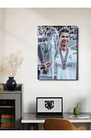 Cristiano Ronaldo - Spor Posterleri, Takım Posterleri Özel Tasarım Kağıt Poster