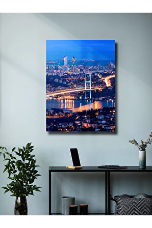 İstanbul, Şehir Posterleri, Eşsiz Tasarım Şehir Posterleri, Özel Tasarım Kağıt Poster
