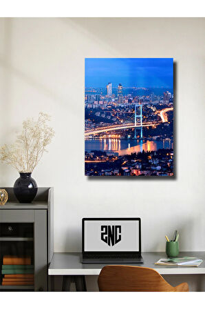 İstanbul, Şehir Posterleri, Eşsiz Tasarım Şehir Posterleri, Özel Tasarım Kağıt Poster