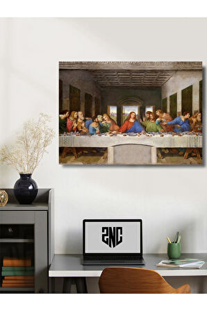 Son Akşam Yemeği - Leonardo da Vinci, Tarihi Tablo Posterleri, Özel Tasarım Kağıt Poster,