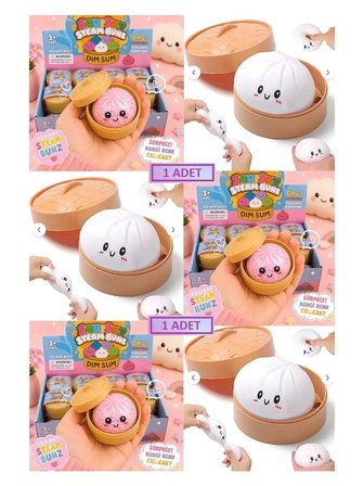 Btrcmpny-Skuşi Xl Büyükboy Yeni Trend Stres Kutulu Çin Mantısı Squishy 1 Tane Oyuncak Sukuşi Kutuda Dumpling
