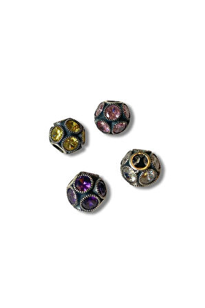 Taşlı Kapsül Charm