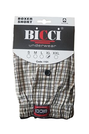 10 ADET BİCCİ POPLİN BOXER KÜLOT ERKEK