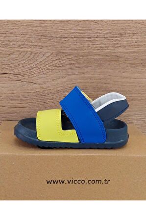 VİCCO KRİXİ ERKEK ÇOCUK LACİVERT FİLET PHYLON SANDALET