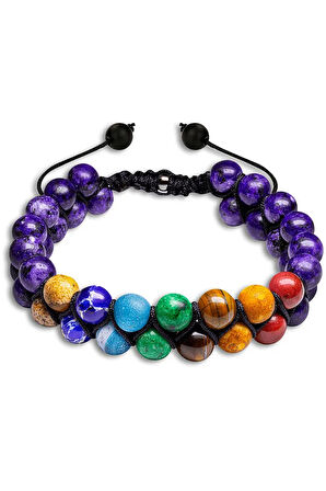 Dikkat Eksikliği Hafıza Odaklanma Ametist Varisit Akik Kaplan Gözü Mercan Yeşim Taşı Bileklik