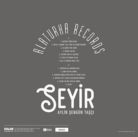 Aylin Şengün Taşçı  Seyir - Plak