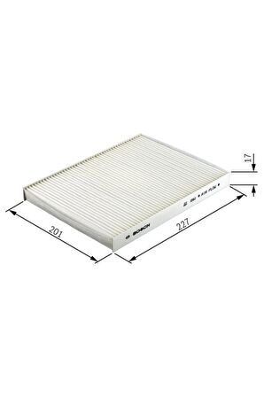 Bosch 09864b5008 Polen Filtresi Accent Blue-tucson-kıa Sportage Iı-rıo Iı Hyundaı - Kıa