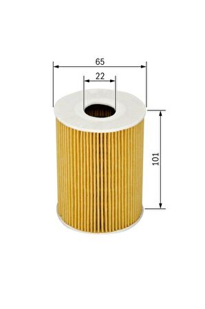 Bosch F026407023 Yağ Filtresi Caddy Iıı-golf Vı-jetta Iıı-ıv-passat-polo-tıguan-touran-t5-o