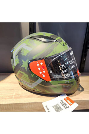 RAPİD 2 THUNDER BİRDS KAPALI KASK