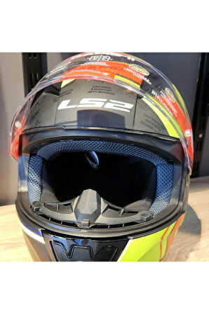 RAPİD 2 EXTRA MAT NEON SARI NAVY MAVİ KAPALI KASK