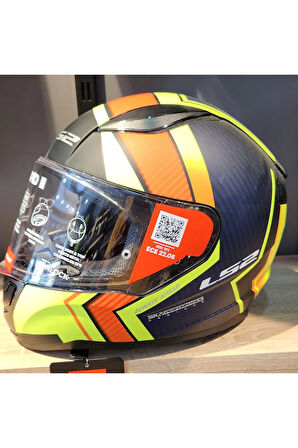 RAPİD 2 EXTRA MAT NEON SARI NAVY MAVİ KAPALI KASK