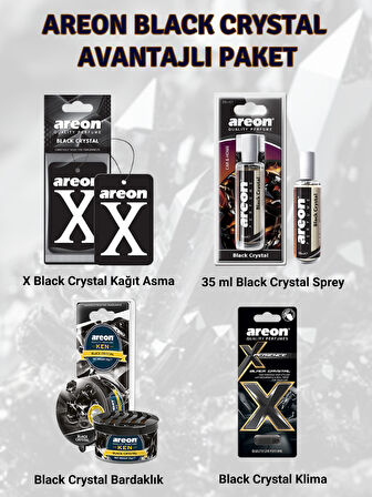 Areon Black Crystal Avantajlı Paket