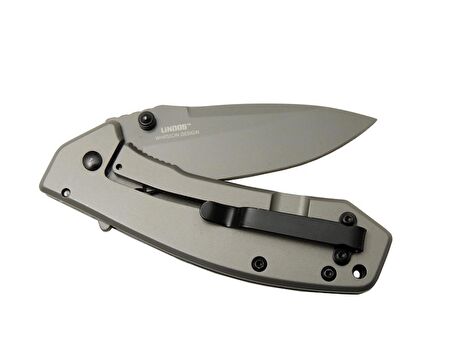 SOG 0286 Titanyum Lindos Kamp Çakı 17 cm - Metal Sap, Yarı Otomatik