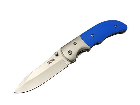 Sog Cutfy`s 6120 BL Kamp Çakı 18 cm - Mavi Sap