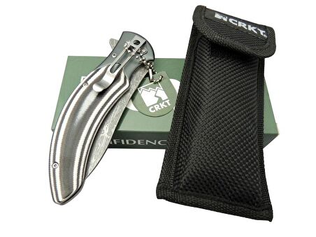 CRKT Damas CR 0029 Kamp Çakı 23 cm - Fiber Saplı, Otomatik, Kılıflı, Kutulu