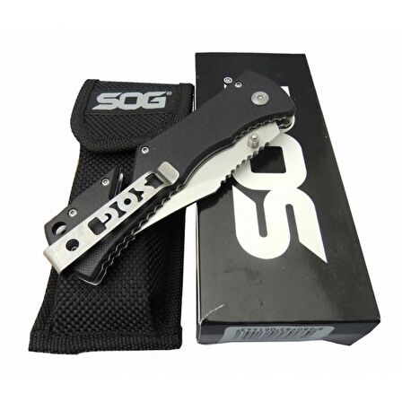 SOG TF2-CP RD Kurtarma Çakı 22 cm - Manuel, İp Kesme, Kılıflı