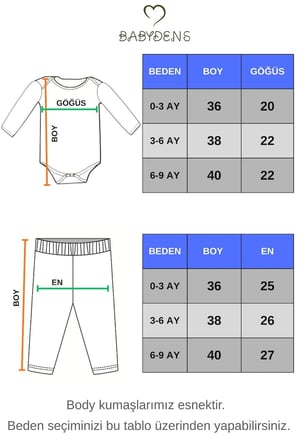 Bebek 3'lü Takım Siyah Beyaz Taraftar Temalı Uzun Kol %100 Pamuk Yenidoğan Body Pantolon Şapka Seti İlk Maçıma Hazırım 0-9 Ay
