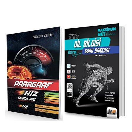 Hız ve Renk TYT AYT Paragraf ve Dil Bilgisi Soru Bankası Seti 2 Kitap