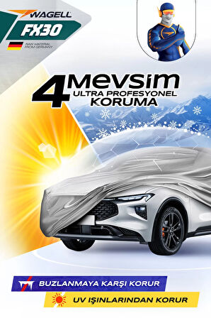 Nissan X-Trail FX30 4 MEVSİM KORUMALI Araba Brandası - Oto Çadır Örtü