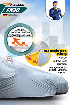 Ford Transit Courier FX30 4 MEVSİM KORUMALI Araba Brandası - Oto Çadır Örtü