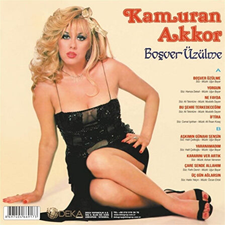 Kamuran Akkor Boşver Üzülme - Plak