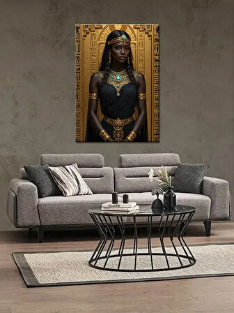 Bedeko Mısır Tanrıçası Mdf Tablo
