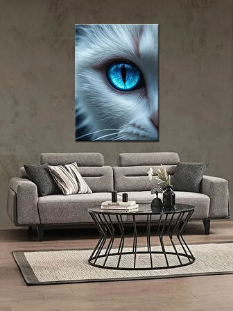 Bedeko Kedi Gözü Mdf Tablo