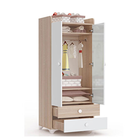 PATİKO BDLP 048 2 KAPILI DOLAP