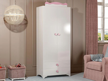 PATİKO BABYSUN BDLP058 2 KAPILI 2 ÇEKMECELİ DOLAP