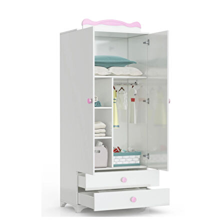 PATİKO BABYSUN BDLP058 2 KAPILI 2 ÇEKMECELİ DOLAP