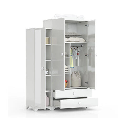 PATİKO BABYSUN BDLP059 3 KAPILI 2 ÇEKMECELİ DOLAP