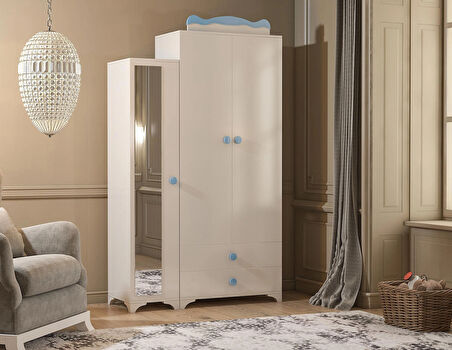 PATİKO BABYSUN BDLP 059 3 KAPILI 2 ÇEKMECELİ DOLAP