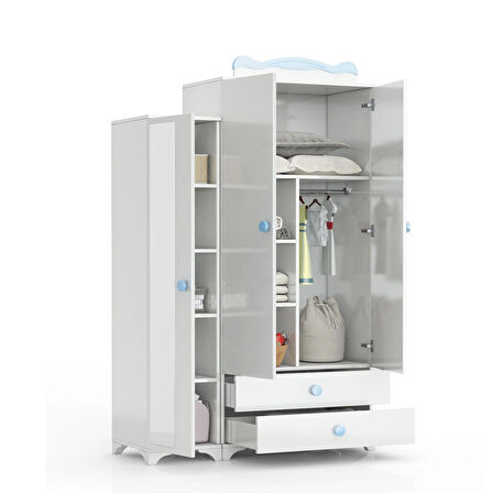 PATİKO BABYSUN BDLP 059 3 KAPILI 2 ÇEKMECELİ DOLAP