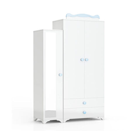 PATİKO BABYSUN BDLP 059 3 KAPILI 2 ÇEKMECELİ DOLAP