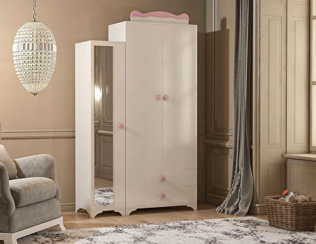 PATİKO BABYSUN BDLP 059 3 KAPILI 2 ÇEKMECELİ DOLAP