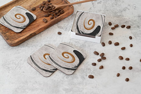 Dekoratif Bardak Altlığı Circle Design 99