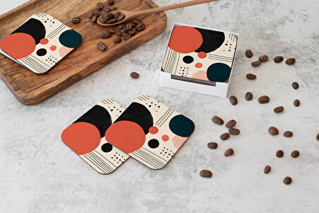 Dekoratif Bardak Altlığı Circle Design 230