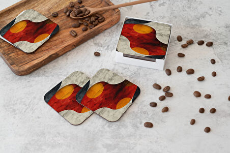 Dekoratif Bardak Altlığı Circle Design 298