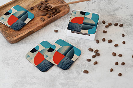 Dekoratif Bardak Altlığı Circle Design 367
