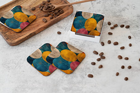 Dekoratif Bardak Altlığı Circle Design 492