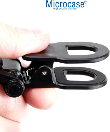 Microcase Çok Amaçlı Kıskaçlı 1/4 Vida Başlıklı Tutucu Düz Başlık - SİYAH AL5000