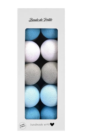  Sky Blue Işıklı Top Aydınlatma